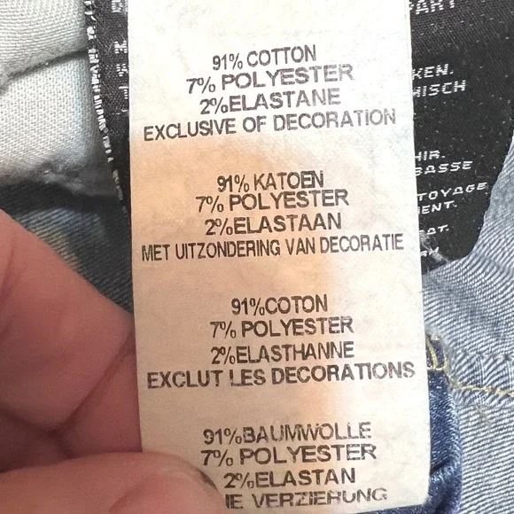 Harley Davidson Womens Size 20W Skinny Blue Jeans Denim Biker Casual Motorcycle - Picture 6 of 16